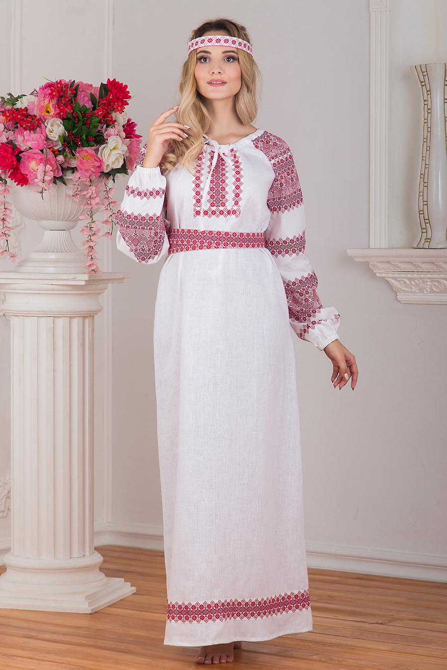 A playful frame from Women in Slavic costumes — online in Chennai